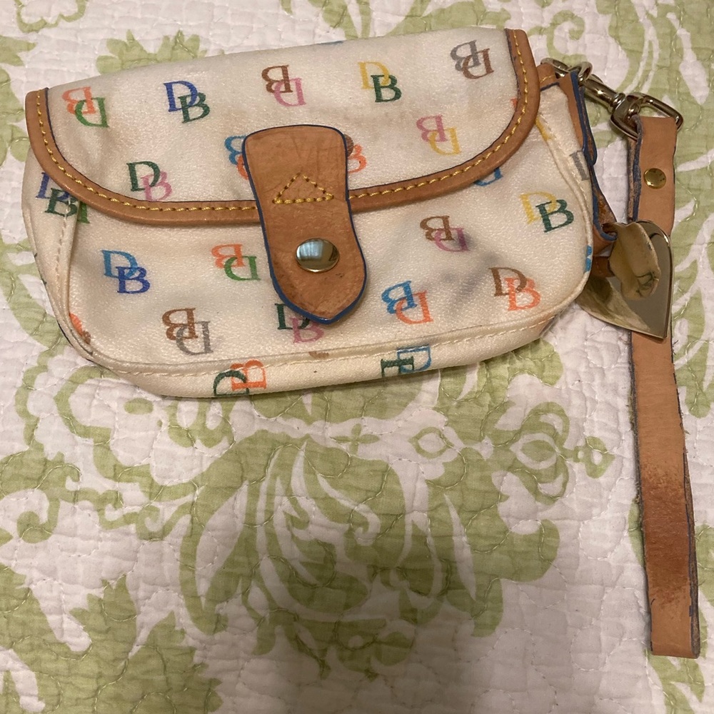 DB logo wristlet